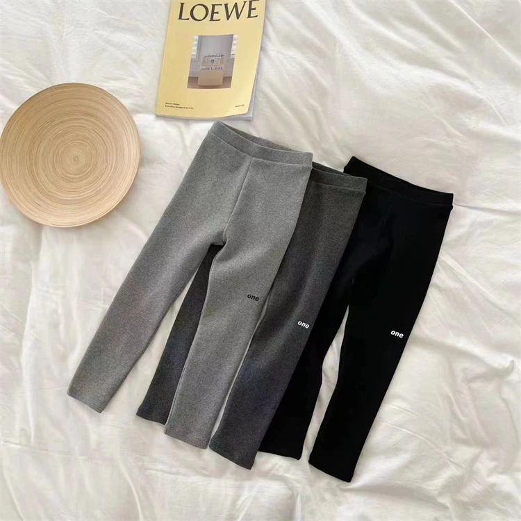 女童2025春秋新款百搭打底裤儿童洋气弹力小脚裤女宝宝紧身裤外