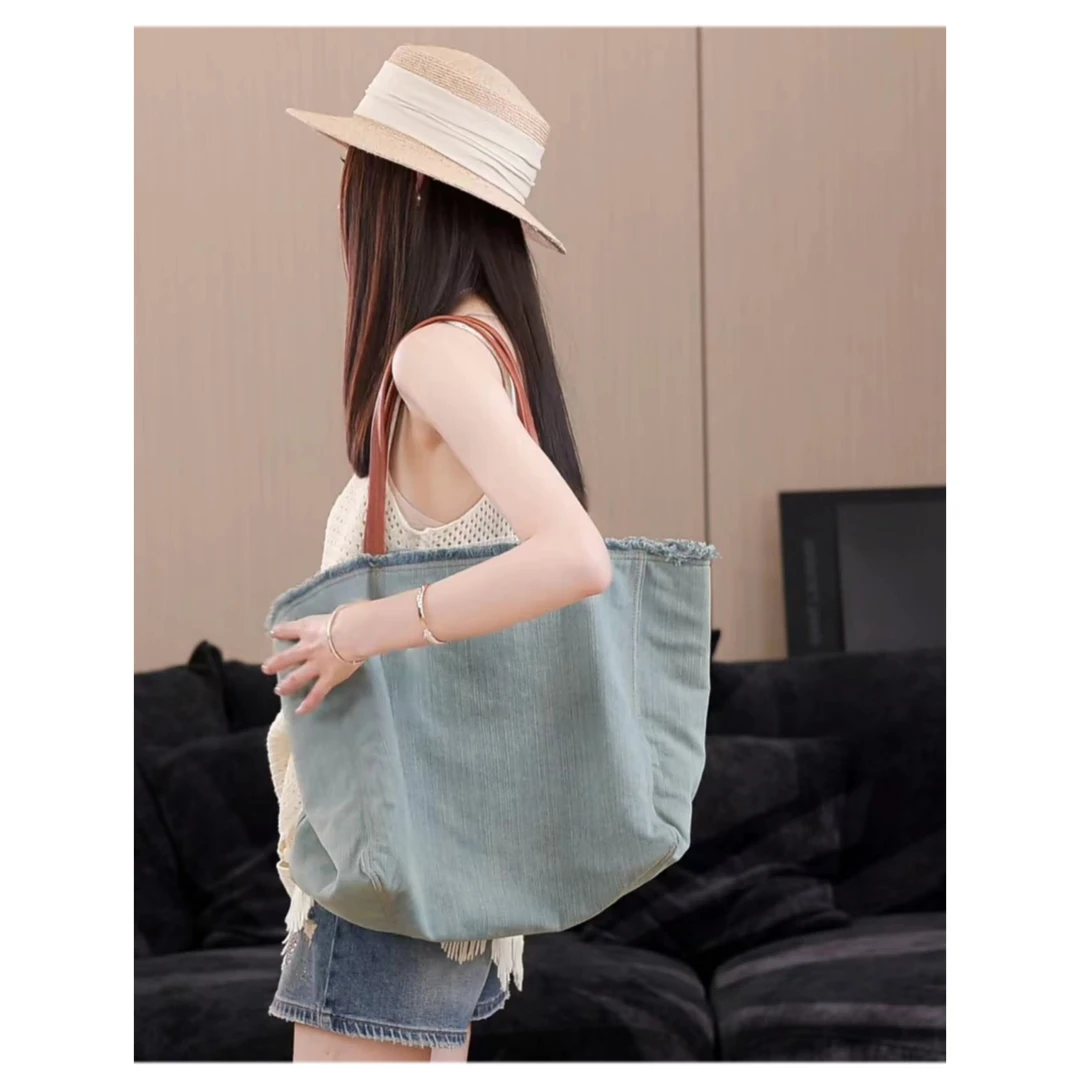 16-宝儿家BO09124204穿搭新款韩版牛仔时尚休闲百搭简约手提包