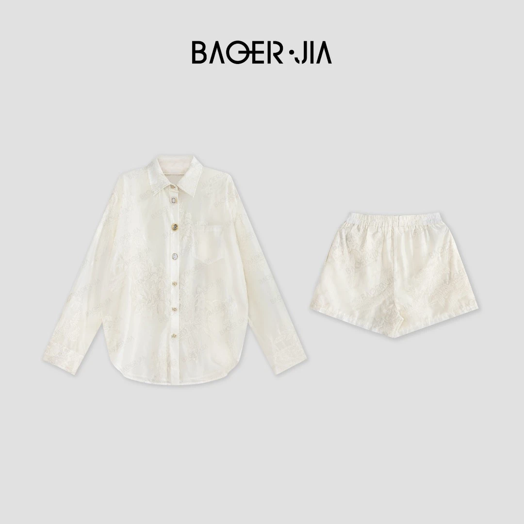 16-【苍兰诀】宝儿家BF14524103春夏新中式重工刺绣搭配金丝线裤装