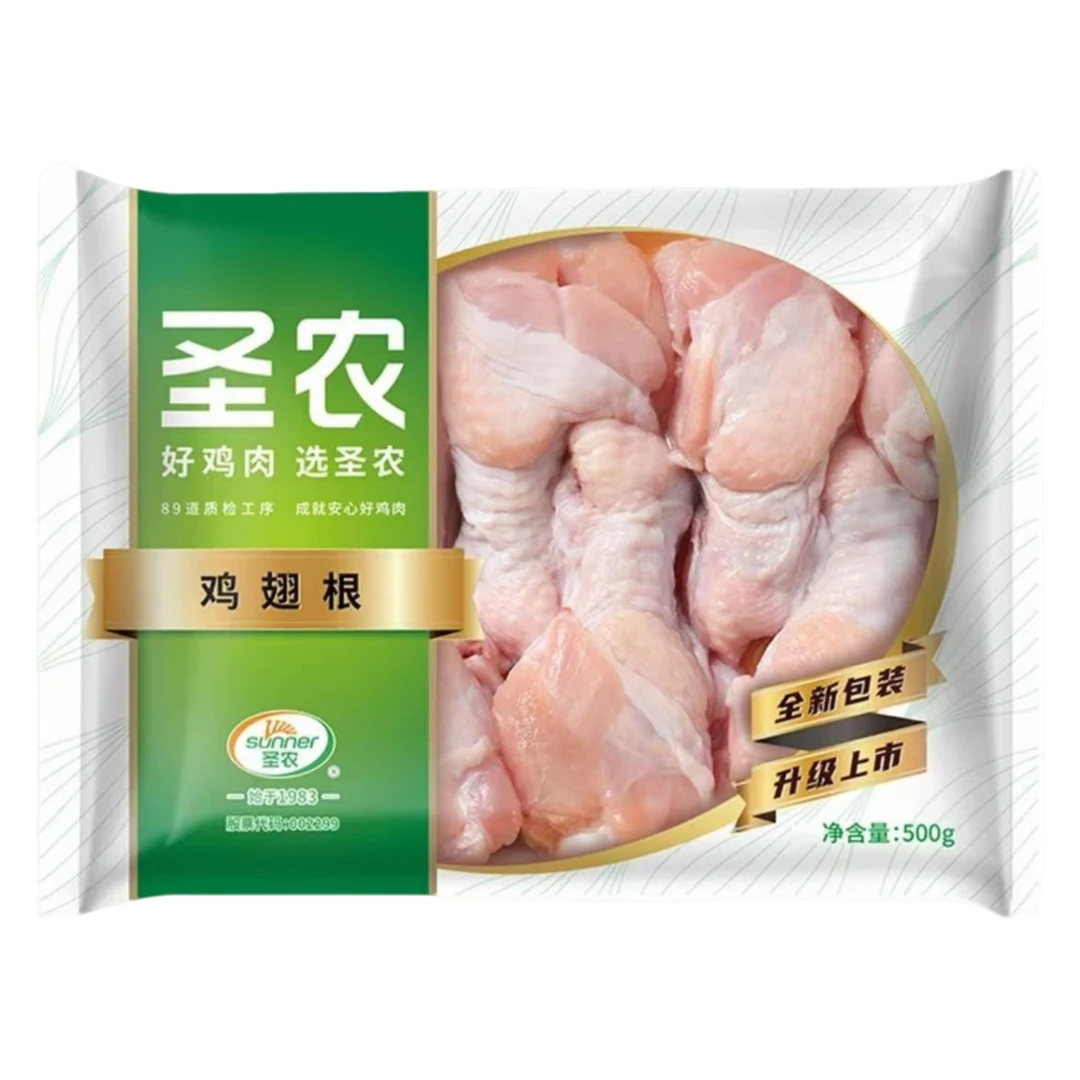 圣农鸡翅根500g