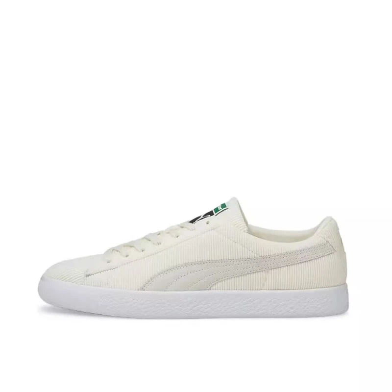 断码清货 彪马正品 puma 联名灯芯绒经典小白鞋板鞋 381970-01