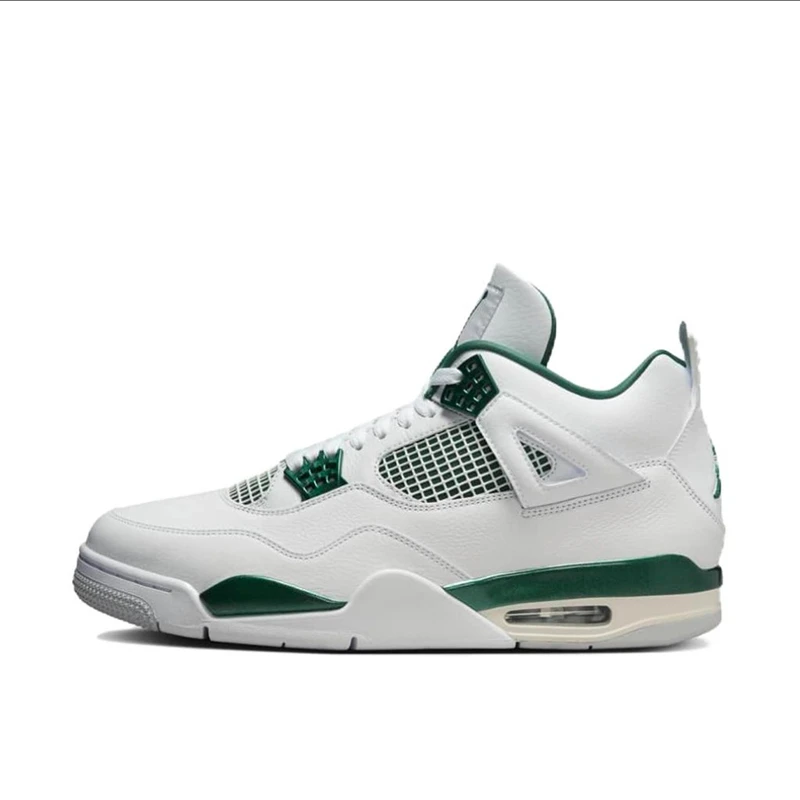 Air Jordan 4 AJ4 白绿 中帮复古运动篮球鞋 FQ8138-103