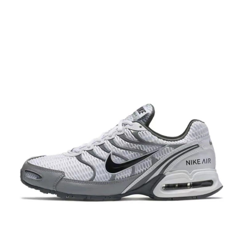 清货 耐克 Nike Air Max Torch 4 灰白休闲低帮跑步鞋343846-100