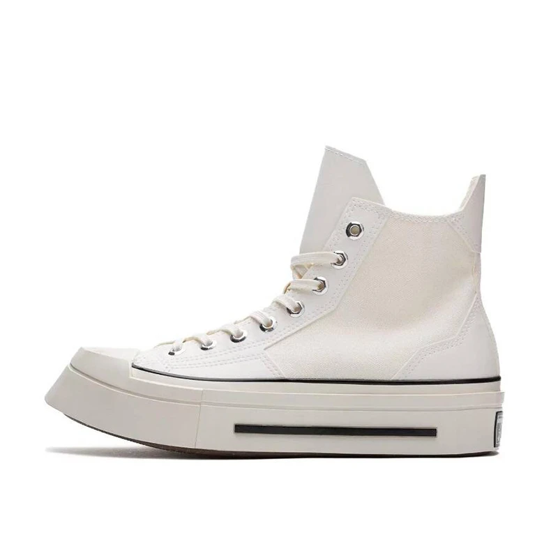 Converse CHUCK 70 小rick owens 方头几何高帮帆布鞋 A06436C