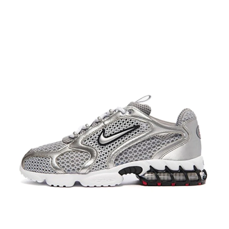 Nike Zoom Spiridon Cage 2 银色复古跑鞋 CJ1288-001