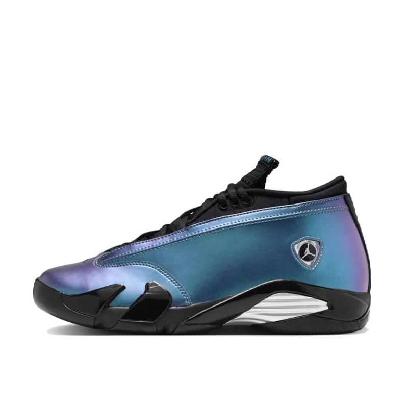 断码清货 耐克AJ正品 Air Jordan 14 AJ14 紫色低帮复古篮球鞋