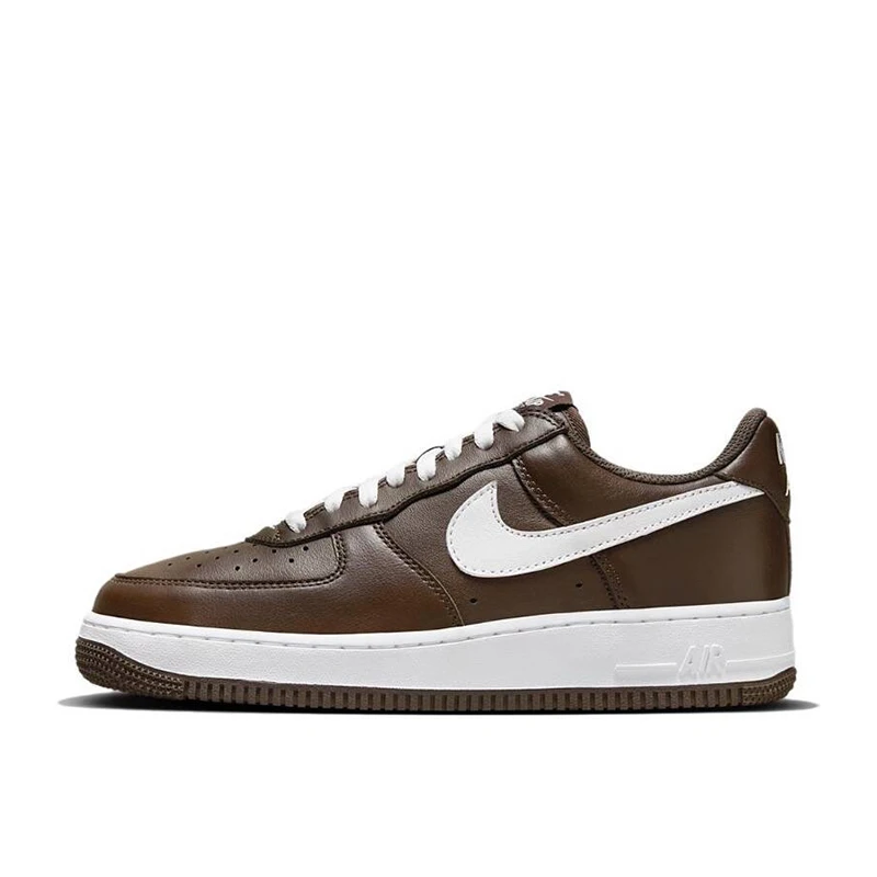 Nike Air Force 1 AF1 空军一号男款棕色低帮板鞋 FD7039-200