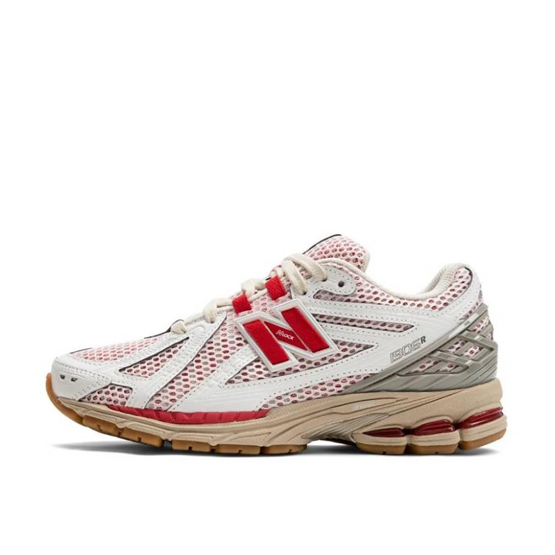 New Balance NB1906R系列 白红男女复古休闲跑步鞋 M1906RO