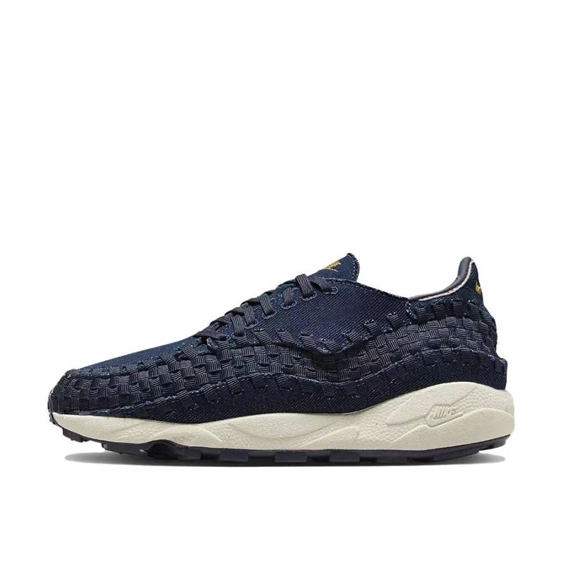 断码清货 耐克正品 Nike Air Footscape Woven编织低帮生活休闲鞋