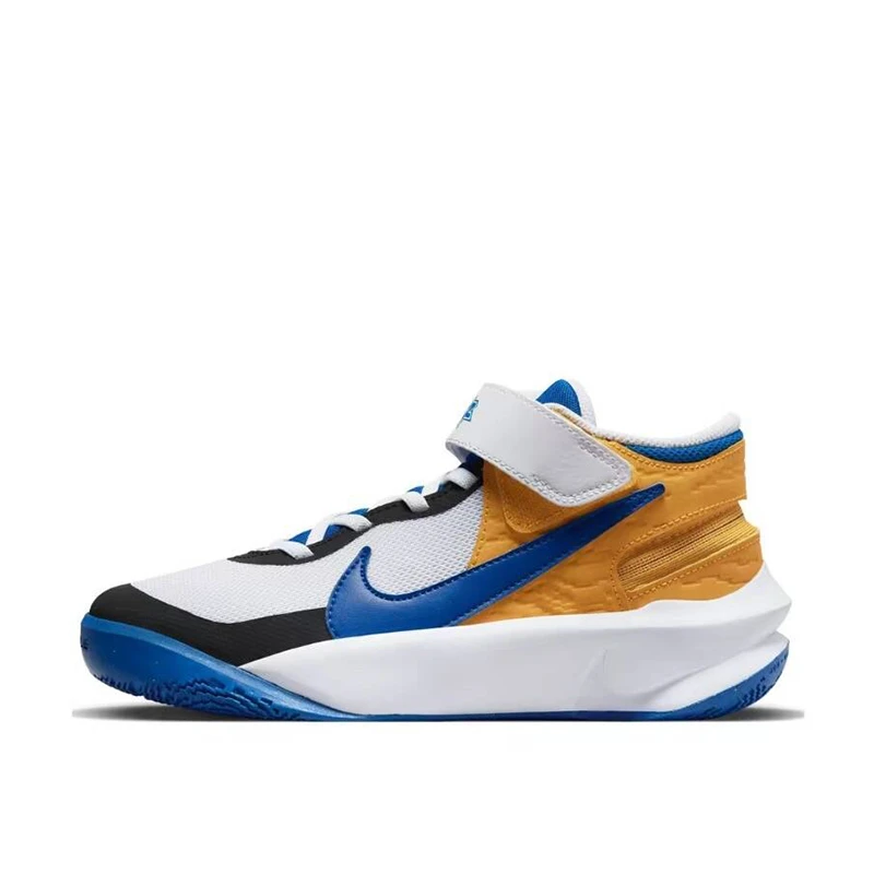 清货 耐克正品 NIKE TEAM HUSTLE D 10 FLYEASE GS 中帮篮球鞋