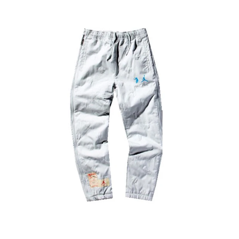 JORDAN X UNION 联名 纯色logo拉链束脚运动长裤 DJ9521-025