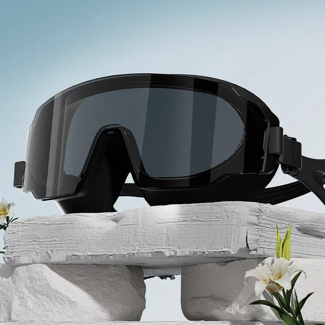 泳镜高清大框防雾耳塞一体男女眼睛防水护目