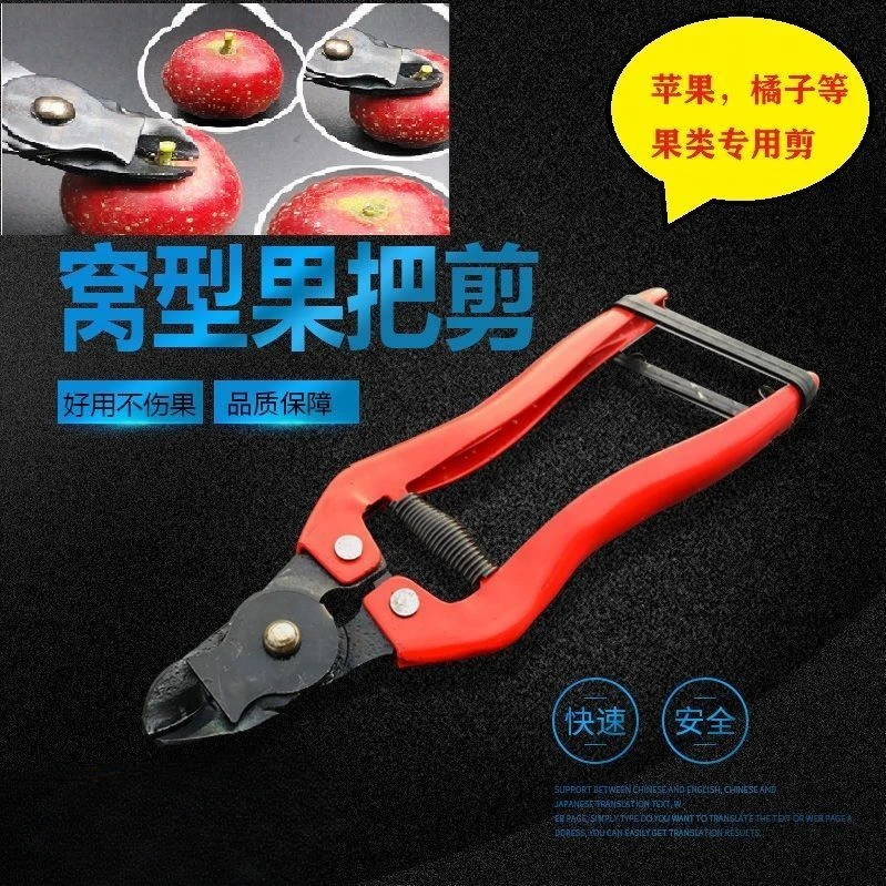 脐橙果剪窝型苹果果把剪柑橘采果剪窝剪果剪刀摘果剪采果稀果剪