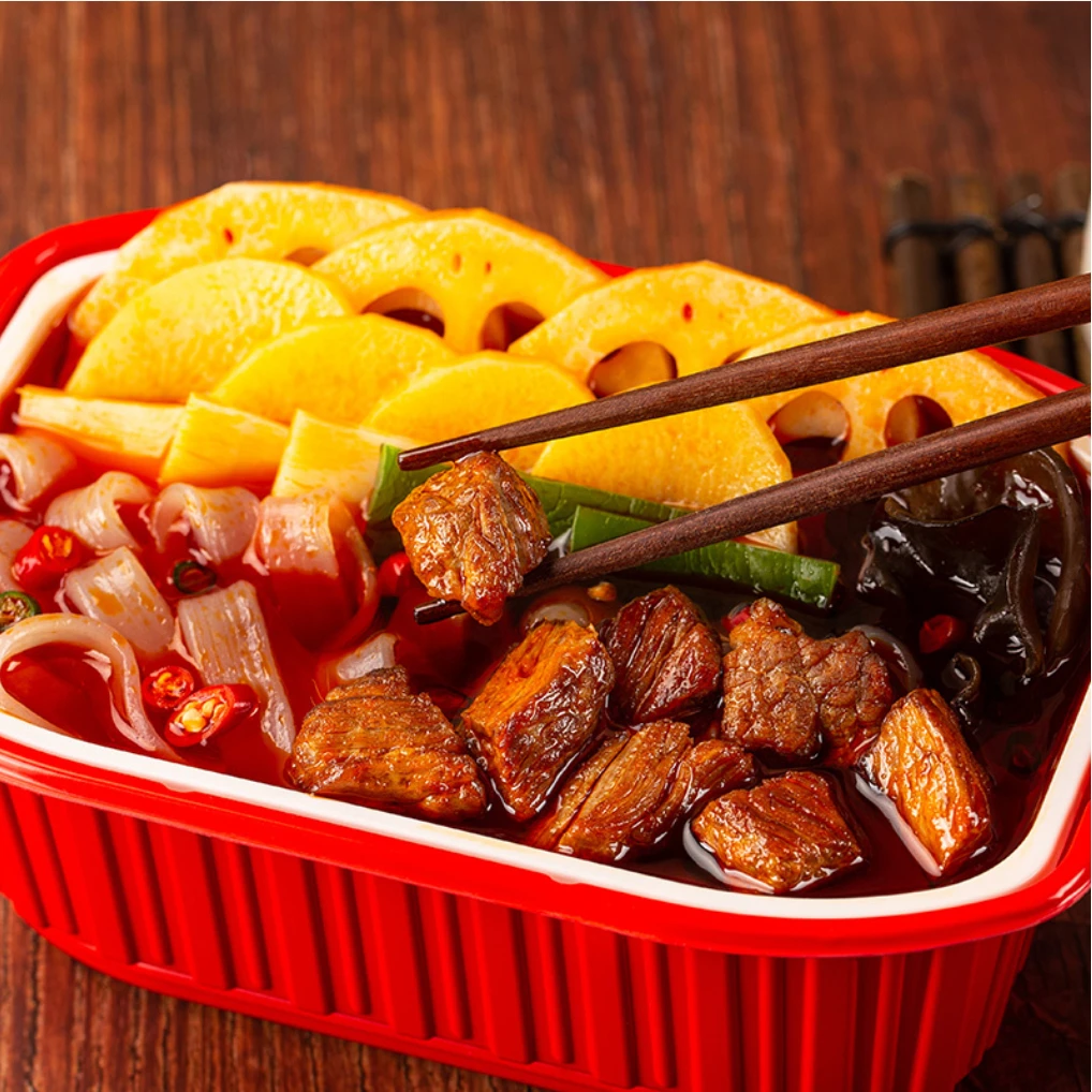 【6盒1箱装】重庆自热小火锅懒人自煮自助酸辣粉网红食品学生便宜