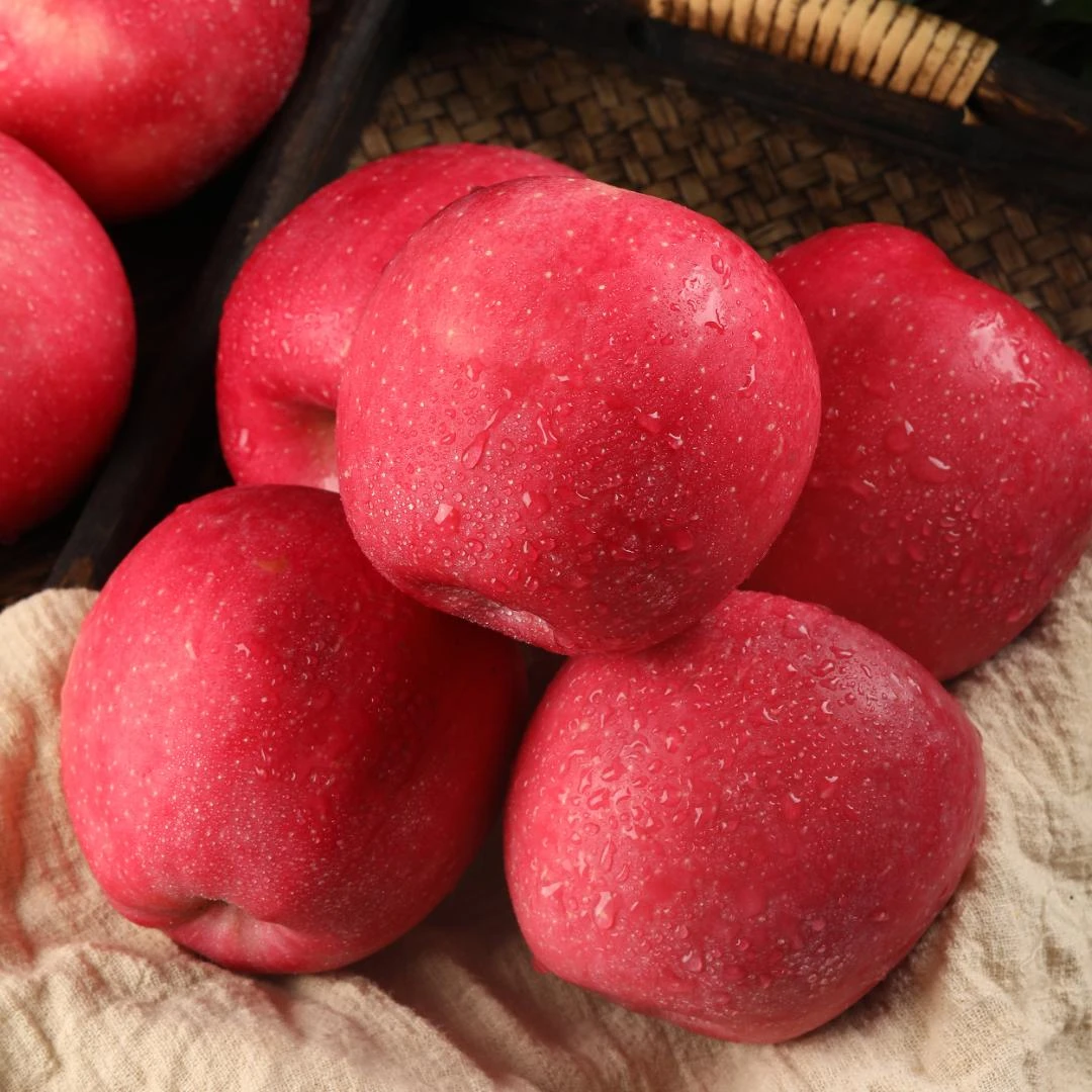 雪原红富士苹果新鲜水果脆甜14枚精品原产地好吃营养酸甜