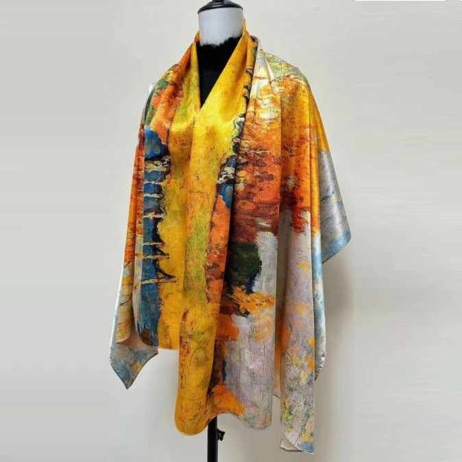 【桦树成林】A68丝巾