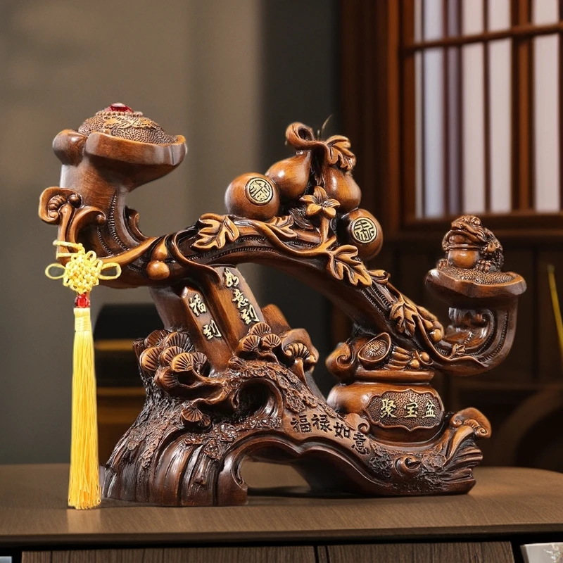 福禄如意摆件家居客厅电视柜玄关酒柜博古架装饰摆设乔迁新居送礼