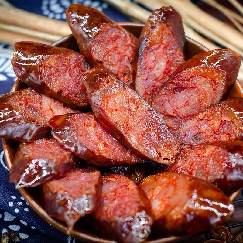 正宗湖北恩施腊香肠2斤装烟熏麻辣味原味腊肠古法传统香肠
