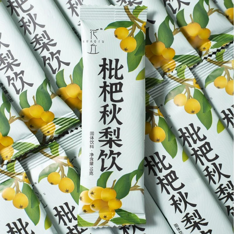 枇杷秋梨饮泡水喝枇杷秋梨膏条装速食易冲饮喉咙秋梨糖独立包装