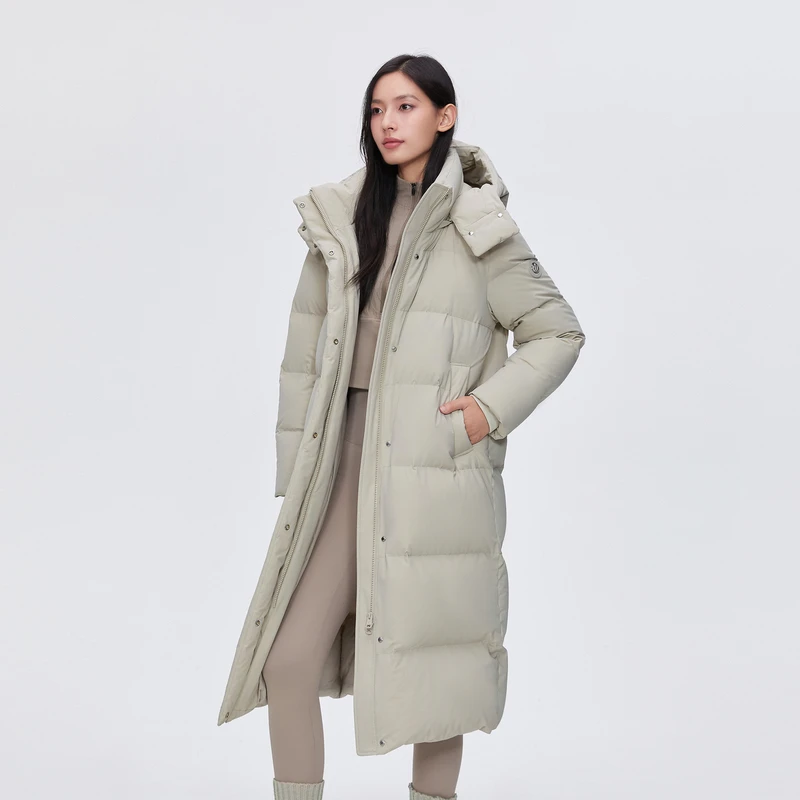 【波司登】冬季舒适生活显瘦百搭少女外套气质保暖长款羽绒服女款