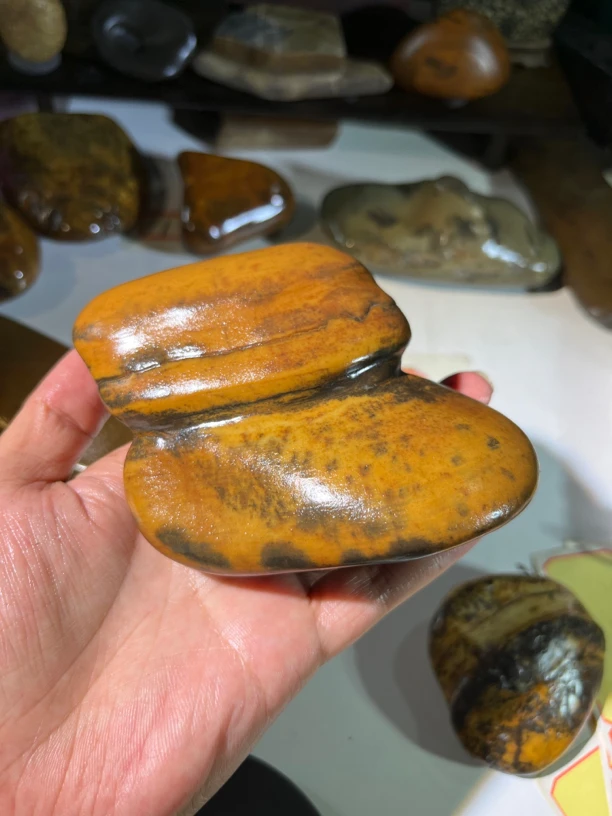 广西大湾石，大化石，彩陶石