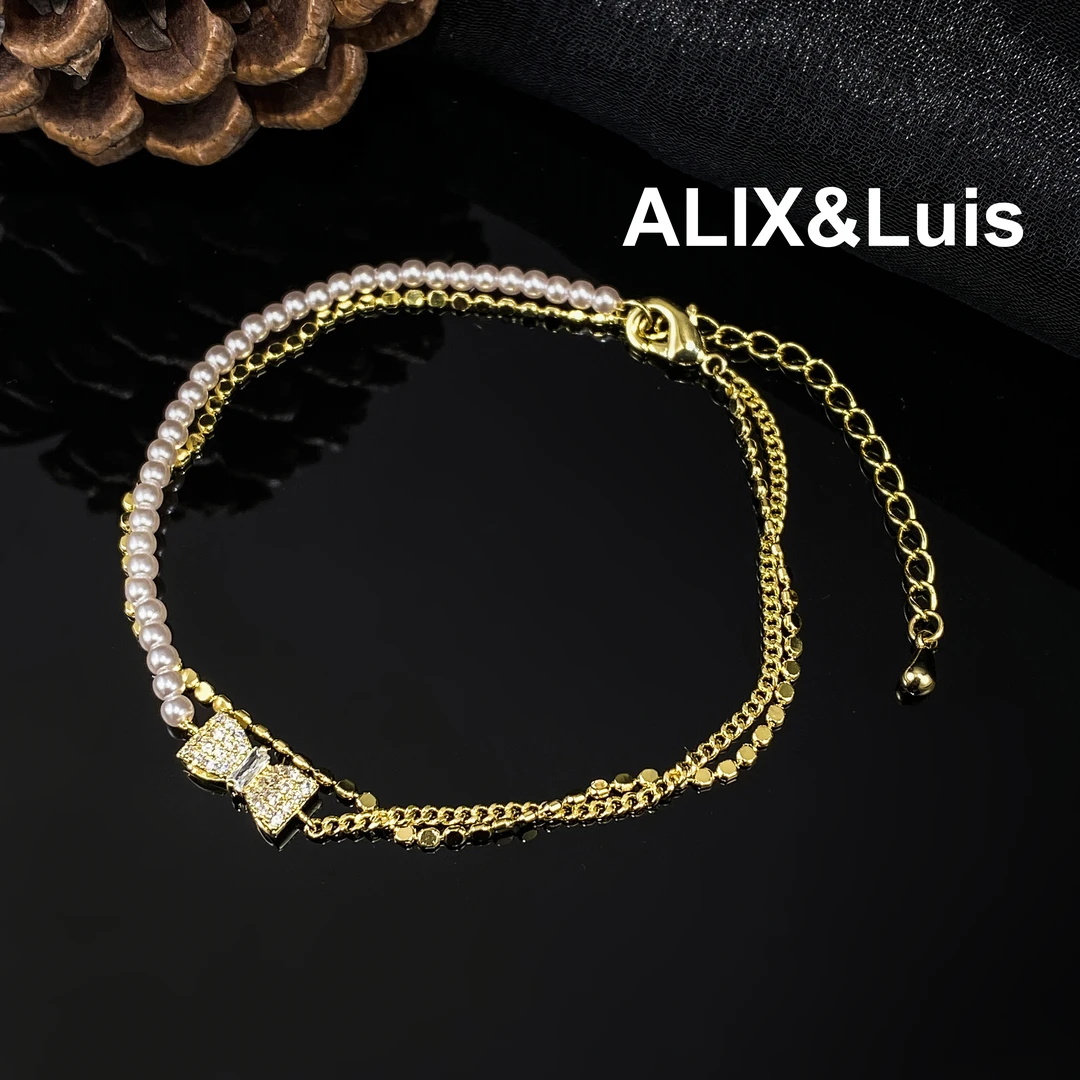 铜合金手链 Y0295 【少女与诗人】轻奢手链