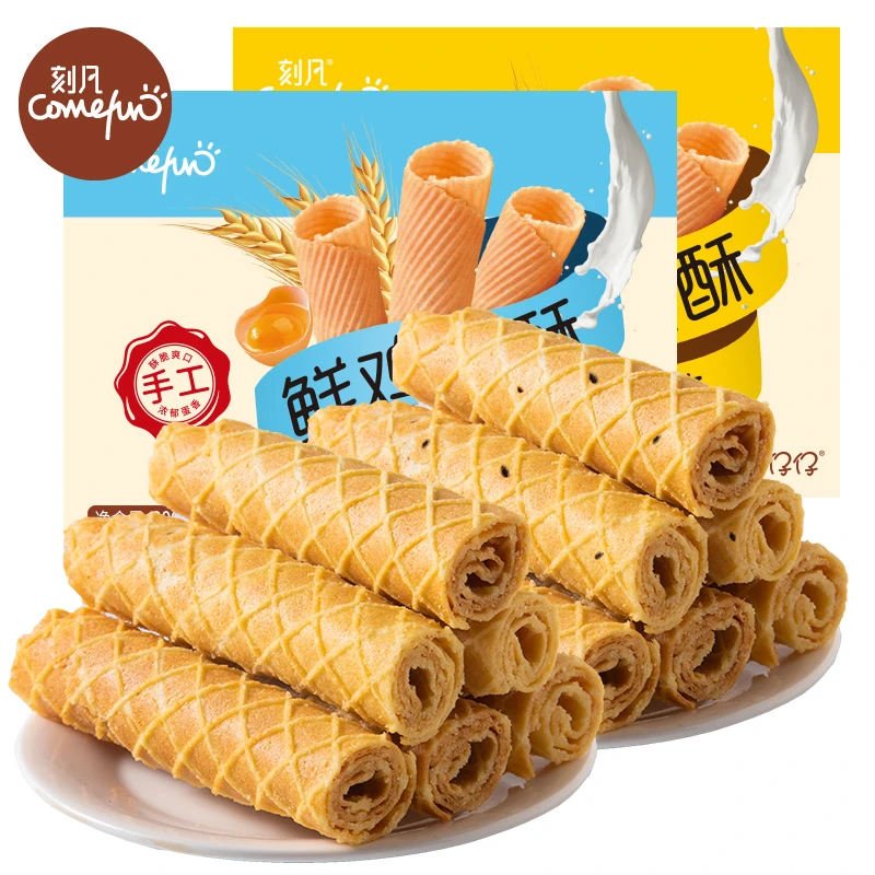 鲜鸡蛋酥206g箱传统手工老式鸡蛋卷酥脆饼干小吃休闲充饥解馋零食