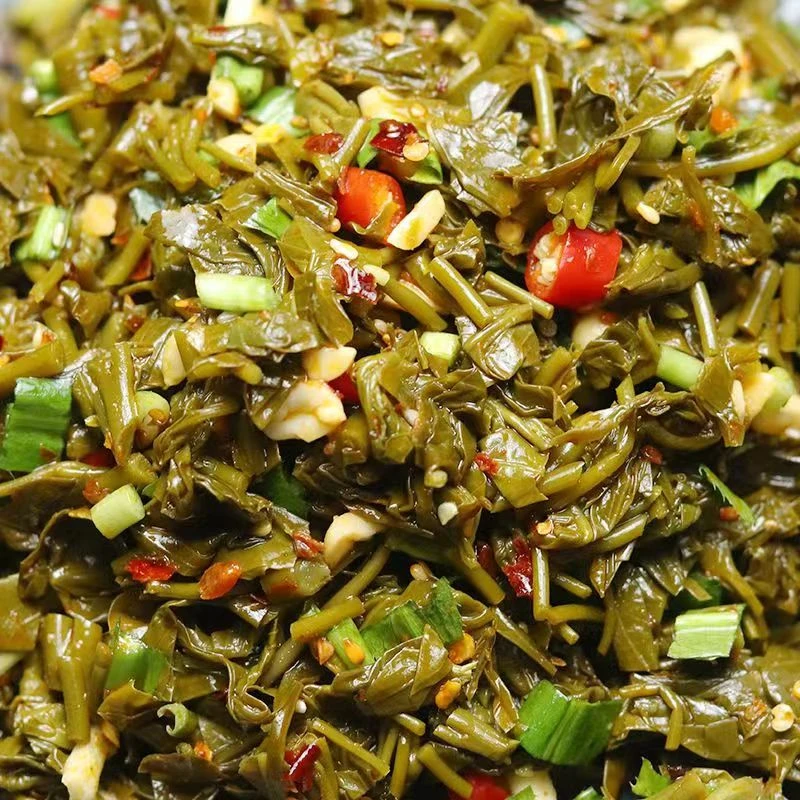 新鲜帕贡菜帕棍菜腌树头菜酸爽开胃清香傣族傣味酸汤云南德宏特产