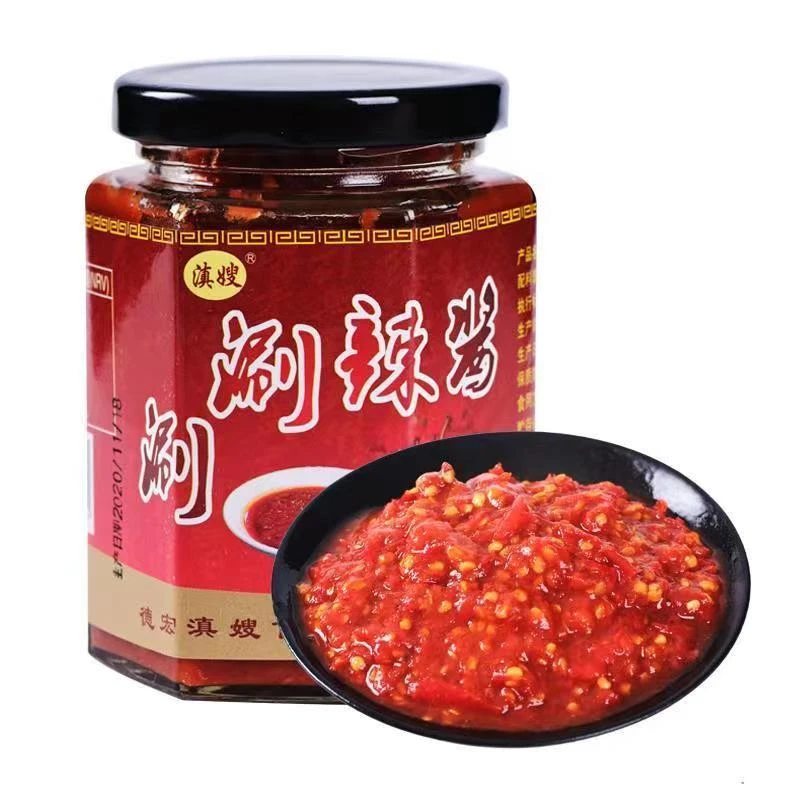 云南 涮涮辣酱 魔鬼辣椒酱 爆辣 变态辣特辣王辣酱拌面酱特辣酱