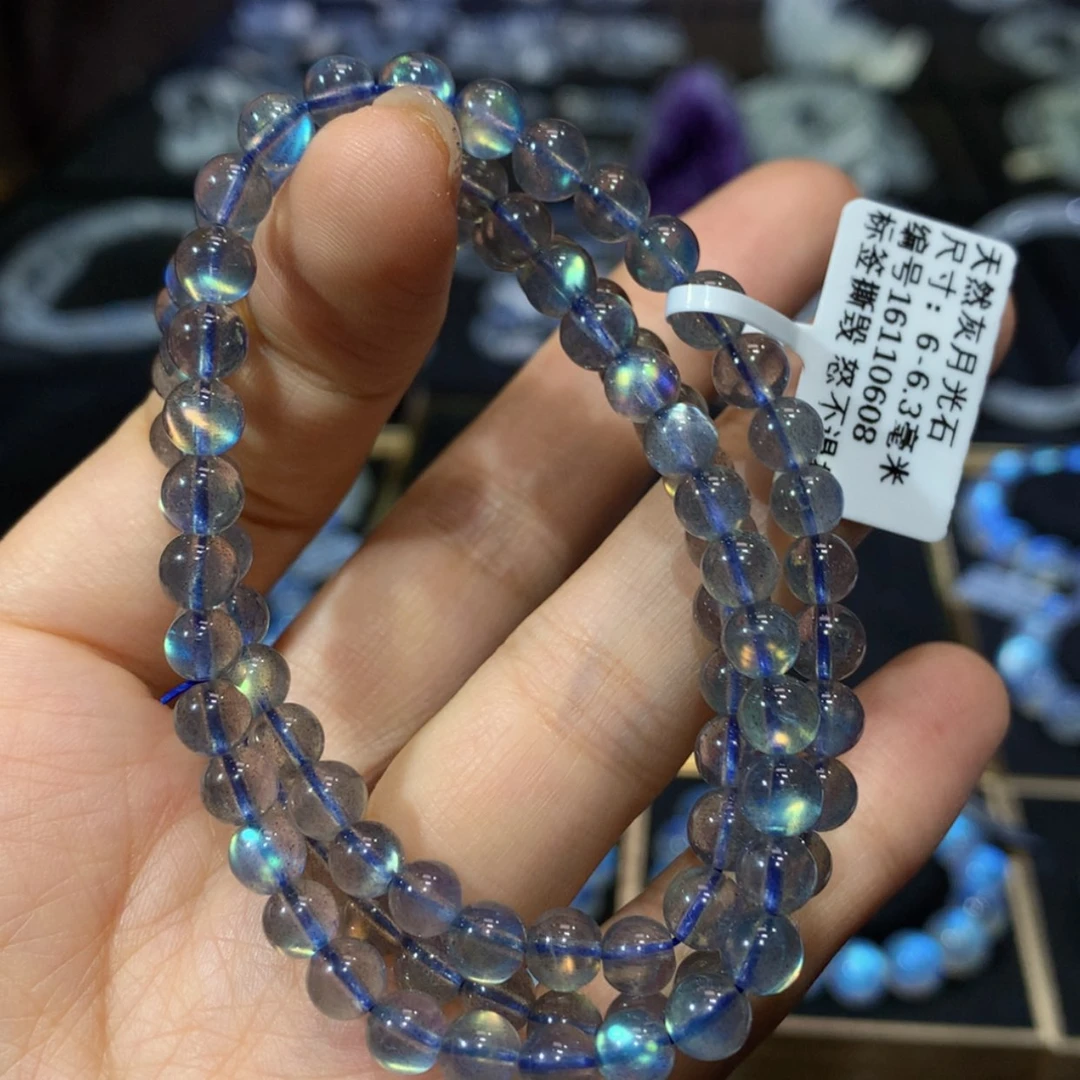 【闪购商品】拉长石手串6.3未镶嵌