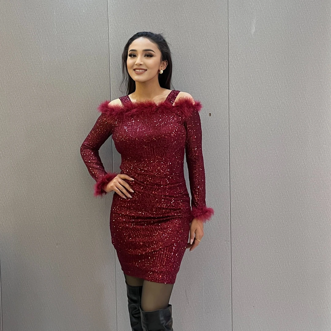 2024年新款雪纺连衣裙显瘦气质网红时尚设计师