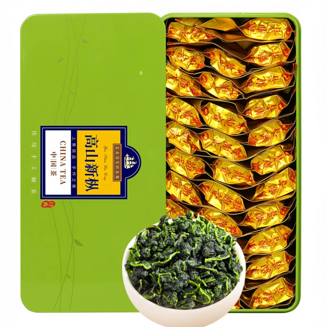 安溪铁观音浓香型兰花香茶叶高山新枞乌龙茶过年送礼礼盒装