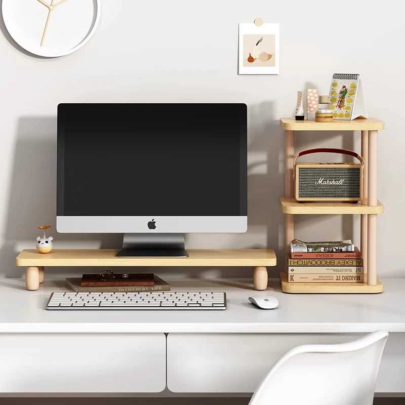 电脑增高架电脑支架显示器增高架桌面置物架工位收纳架笔记本支架