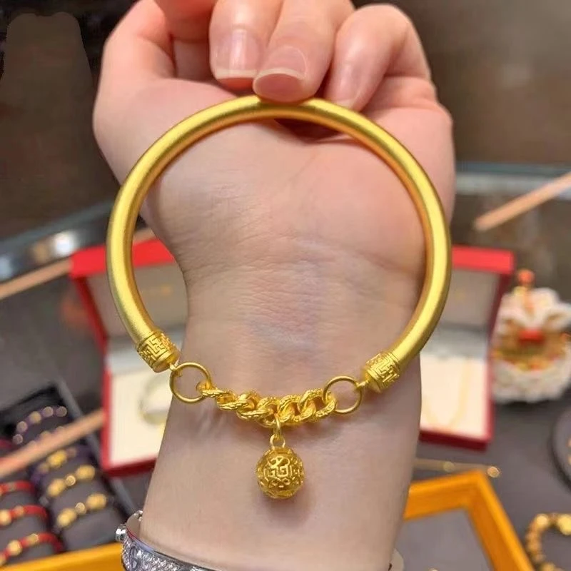 520专属宫廷风新款时尚宫铃手镯复古011