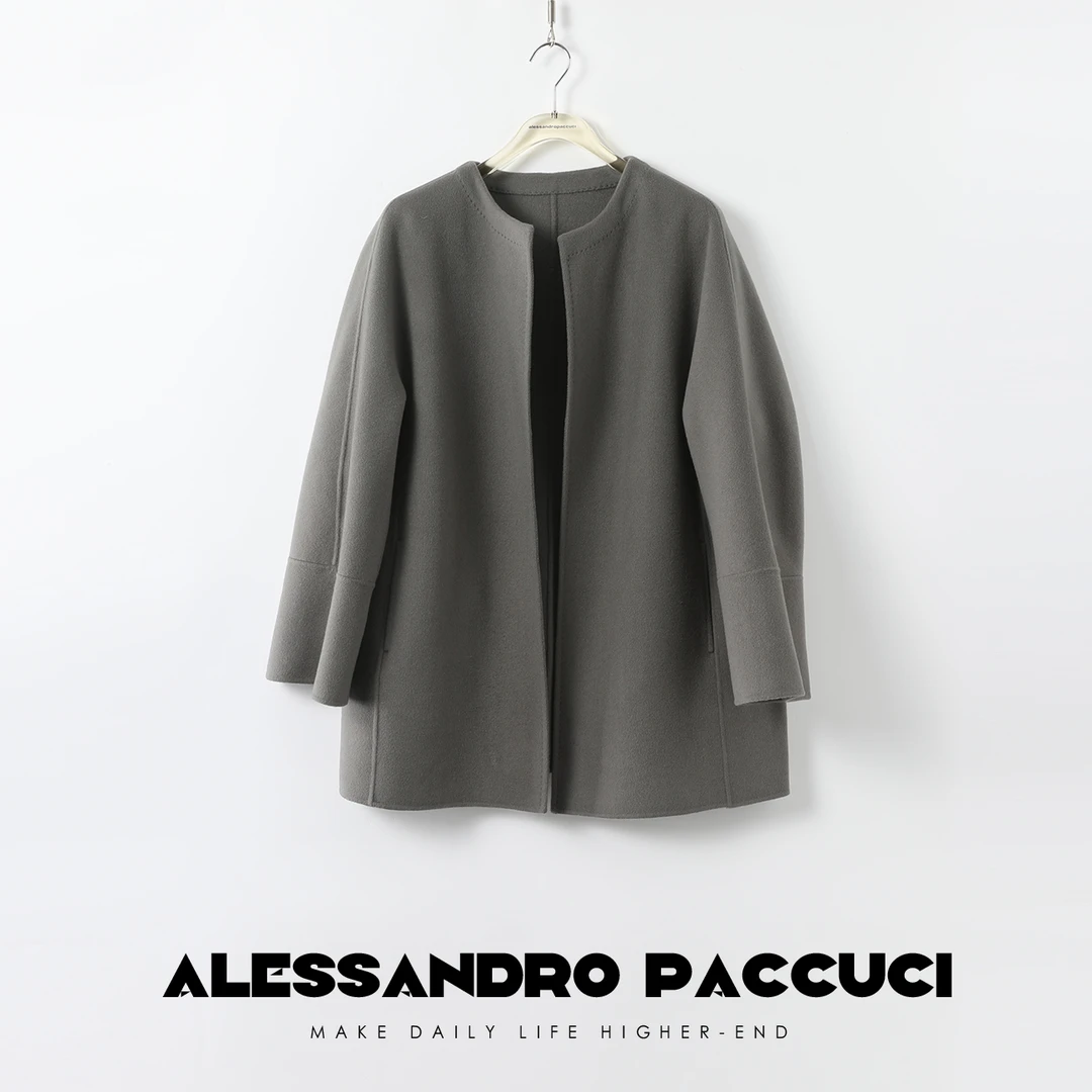 AP洛哥25757X【空间感】 纯色双面呢时尚气质上衣/裤子2024冬