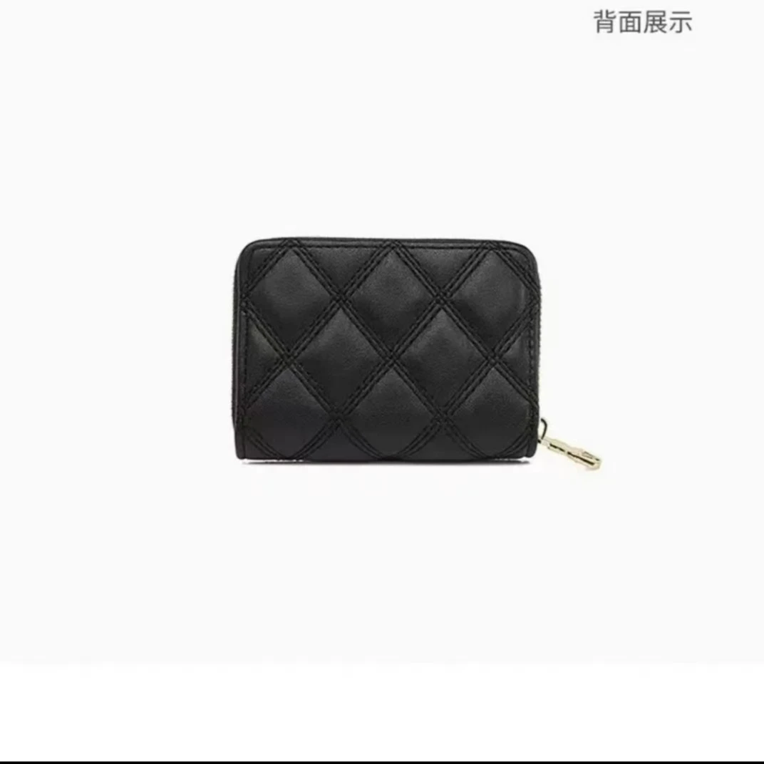 时尚气质简约黑色商务小卡包010