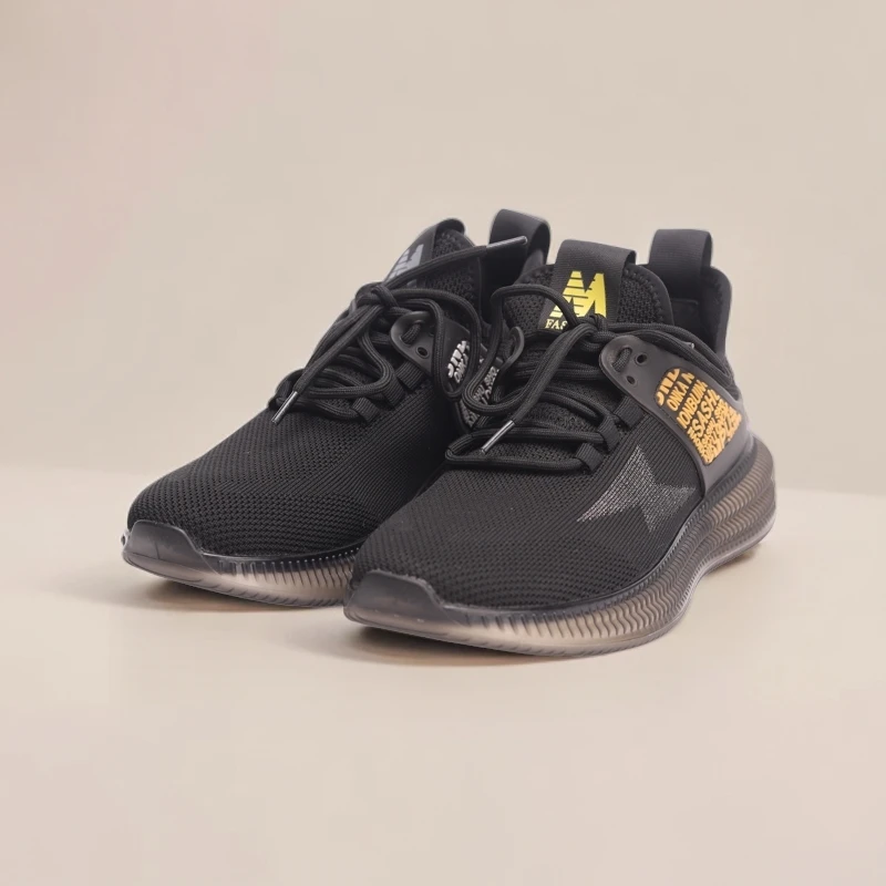 Jinho/金猴新款时尚休闲男鞋透气运动织布户外舒适飞织鞋282190