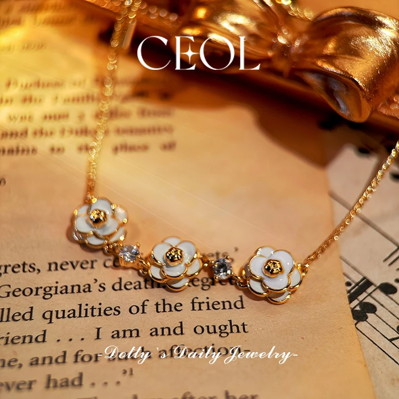 铜合金手链 CEOL 法·【山野白茶】春夏  法式优雅手链 R038007