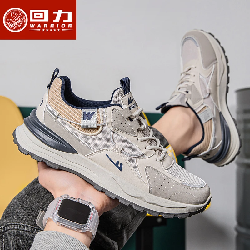 Warrior/回力正品2025男鞋潮款春季透气男鞋网面鞋休闲男鞋子男款