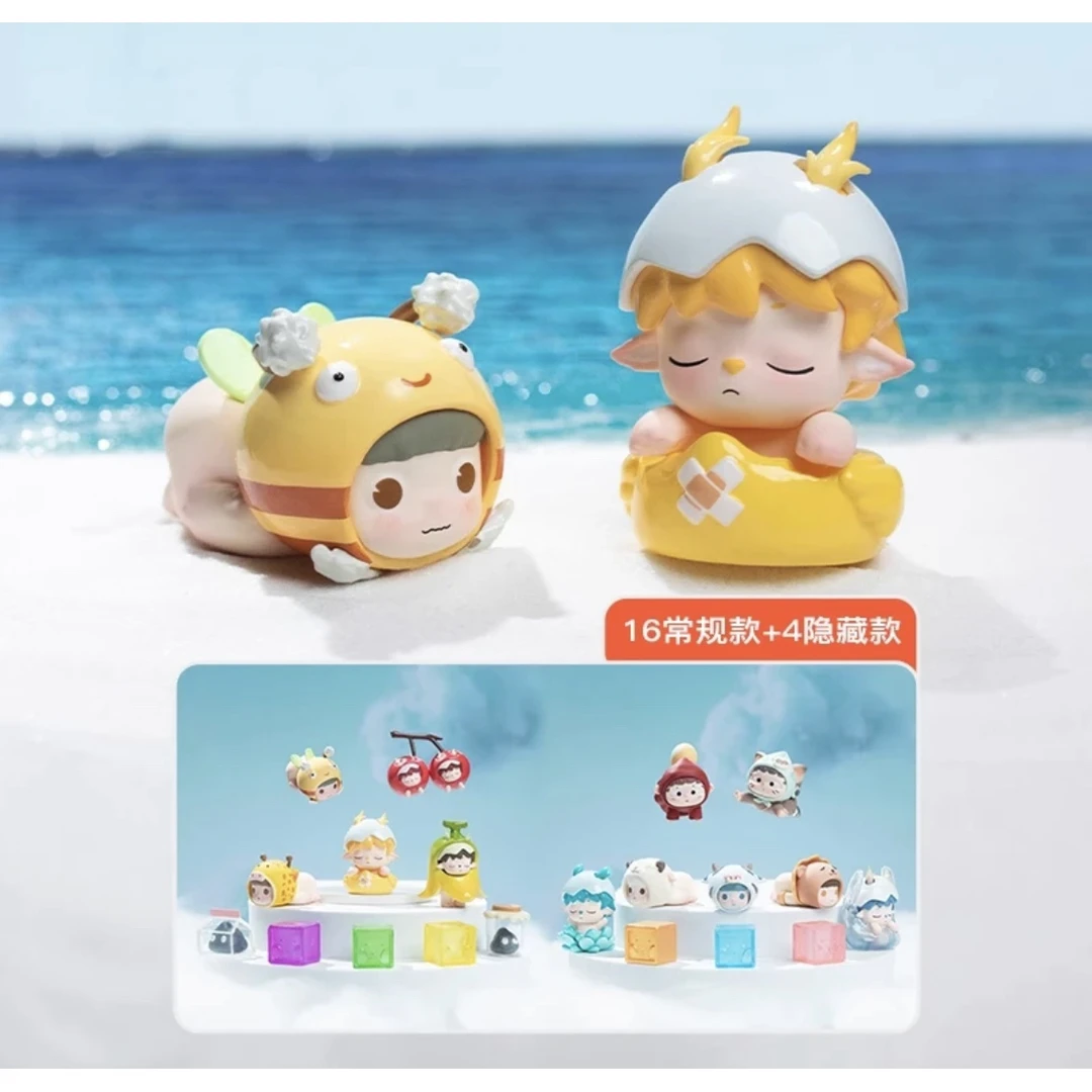 【拆盒】Heyone黑玩迷你系列潮玩手办盲盒