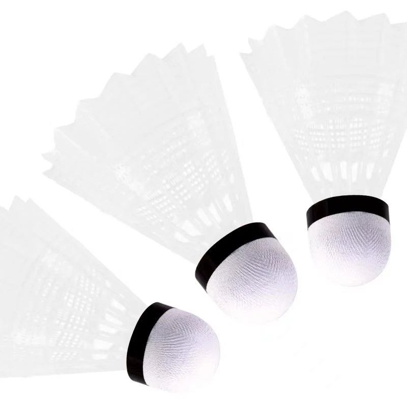 【裸价】尼龙羽毛球台纤球头尼龙羽毛球耐打不易坏台纤球头重稳定