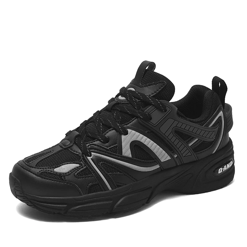 奇安达【QAND】官方旗舰店国潮运动鞋情侣复古时百搭低帮潮鞋080