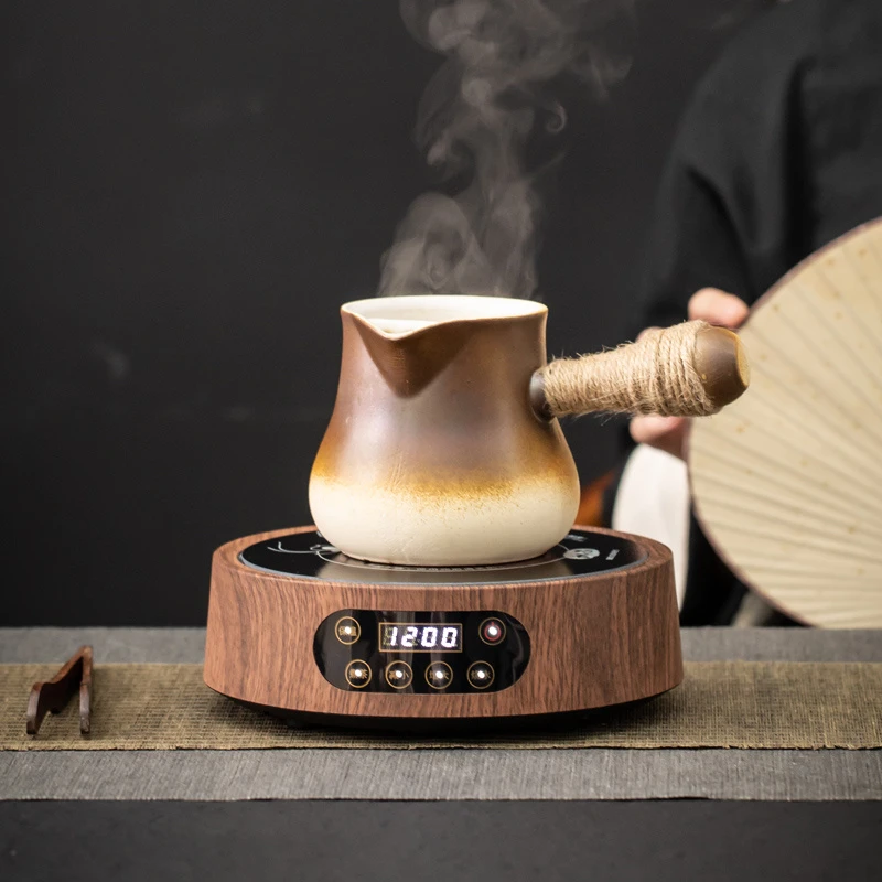 围炉煮茶罐罐奶茶壶煮茶器烤奶茶罐套装配件全套电陶炉家用高功率