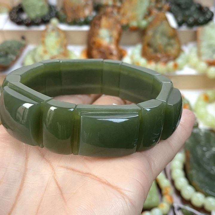 【闪购商品】岫岩老玉(透闪石质玉)手串未镶嵌大****所
