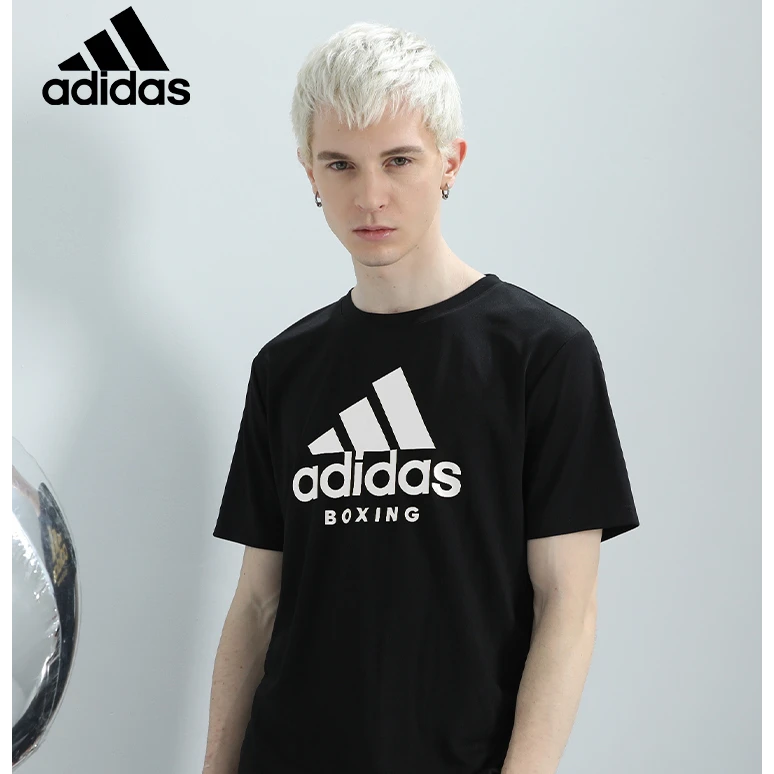 adidas/阿迪达斯2025夏季新款圆领T恤男夏季透气速干运动短袖