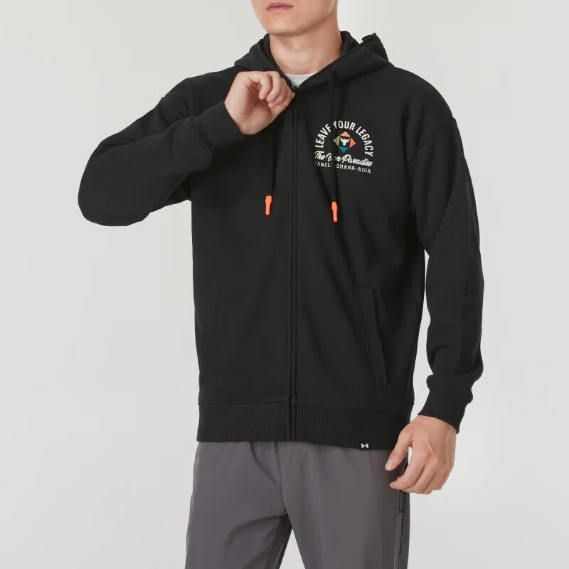 Under Armour/安德玛男装外套 25秋季新款舒适透气休闲服连帽夹克