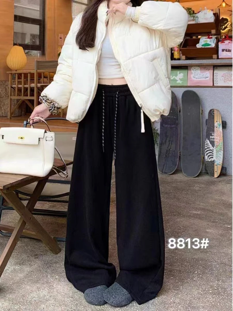 8813新宠儿女装秋冬新品直筒裤