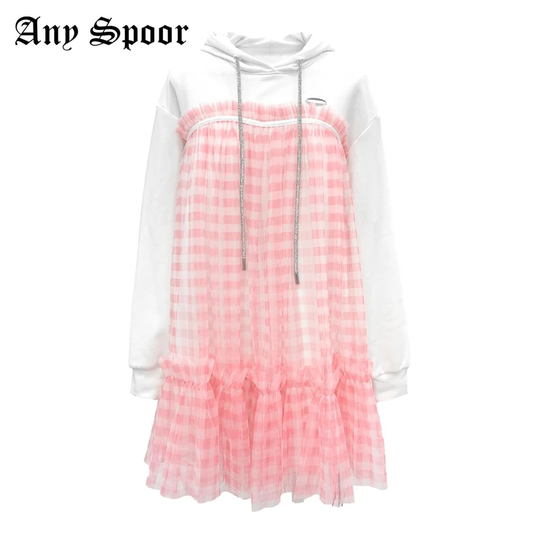 【老板娘夏天】秋季女士休闲时尚百搭潮流长袖气质卫衣连衣裙60A05