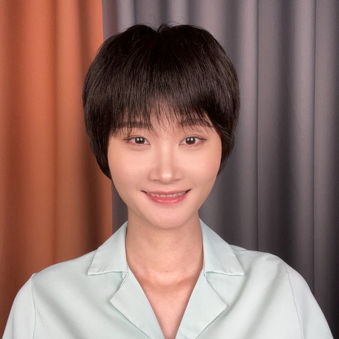【国庆专享】2号机织全真发女士发套中老年假发