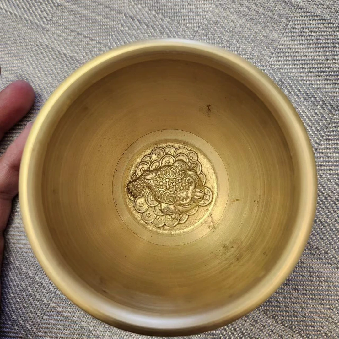 米缸子，圈cai进mi，摆件